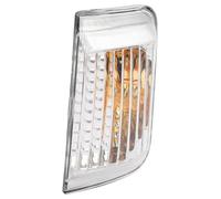 Dioche Carcasa de PC Transparente Carcasa de Luz de Giro de Espejo Lateral - Lente de PC Transparente para Puente Y - Mejora la Conducción - Y Cubierta Confiable (Derecha: 6325H1, 71748253, 71748255)