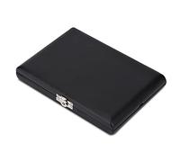 Dioche Case Oboe Reed Funda de Cuero de PU de Madera Estuche para Cañas para 12 Cañas de Oboe # 2 - Solución de Almacenamiento Compacta, Duradera y a Prueba de Humedad para Accesorios de (paquete de