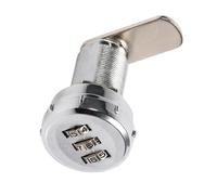 Dioche Cerradura de Gabinete, Cerradura de Gabinete con Combinación de Código de Dígitos de Contraseña - Codificada de Seguridad de Acero Inoxidable para Cajas de Herramientas, Cajones y Casilleros