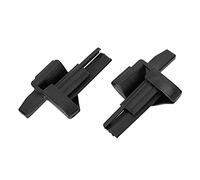 Dioche - Clips para estante de paquetes, 2 unidades, color negro, ABS, clips de plástico para estante de paquetes, soporte para cubierta de equipaje A16969302849051, apto para W169 Clase