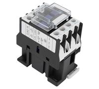 Dioche Coil Contacteur Electric Contactor Eléctrico Industrial 380V AC - Servicio, Alta Sensibilidad, 18A - Montaje en Riel para Aplicaciones de Distribución de Energía (110VAC)