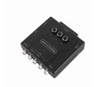 Dioche Componente Convertidor de Componentes RGBS VGA SCART a YPBPR para SFC, N64, MD y - Salida de Vídeo Brillo de Color Ajustable