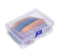 Dioche Componentes Electrónicos, Kit Surtido de Componentes Electrónicos de 1400 piezas: Kit Completo de Inicio de Elementos Eléctricos con Resistencias de 1/4 W, Diodos LED, Condensadores