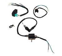 Dioche con Arranque del Estator Arnés de Cableado del Motor Start Caja CDI Bujía Bobina de Encendido Interruptor de Manija Kit de Telar para Dirt Pit Bike ATV