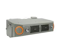 Dioche Conjunto de Evaporador de Acondicionamiento Ajuste de Temperatura de 3 Velocidades Debajo del Evaporador para Automóviles, Camiones, Caravanas, Autocaravanas, DC24V 4A (#2)