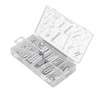 Dioche Conjunto de Resorte de Resorte Juego de Accesorios Surtidos de Compresión de Extensión de para Mantenimiento de Bricolaje | Acero Galvanizado C75 Duradero | Ideal para Proyectos Domésticos,