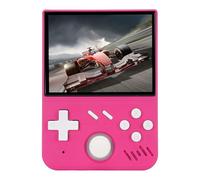 Dioche Consola de Juegos Portátil Consola de Juegos Portátil Retro con Pantalla HD de 3,5 Pulgadas, Admite 60 Emuladores, 128 GB de Memoria y Es de Color Verde. (Pink)