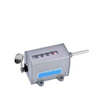 Dioche Contador de Rotación Mecánico Contador de Revoluciones Rotativo Digital 75-I Pantalla de 5 Dígitos Medidor Reiniciable para Medir Longitudes y Maquinaria Giratoria