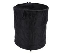 Dioche Contenedor de Basura Plegable Contenedor de Basura Plegable de 90 Litros de Portátil Impermeable de Tela Oxford para Uso en Exteriores - Conveniente y que Ahorra Espacio Verde Oscuro (BLACK)