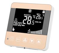 Dioche Controlador de Bobina de Ventilador Termostato de Unidad de Bobina de Ventilador de Aire Acondicionado Central Digital LCD Inteligente | Tipo WiFi | Control Preciso de Temperatura | 4 Modos