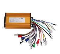 Dioche Controlador de Motor de Velocidad sin Escobillas para Bicicleta Eléctrica, 12 Tubos, Sinusoide de Tres Modos para Elektroroller, 48V, 60V, 64V, 72V, 1000W-1500W