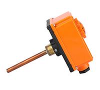 Dioche Controlador de Temperatura del Termostato de Tubería de Agua Caliente de Rosca Macho Aquastat G1/2 | Inicio a Alta Temperatura | Rango Ajustable de 0 a 90 °C | Diseño Duradero y Compacto |