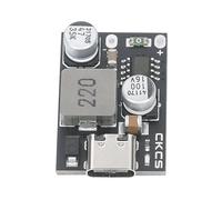 Dioche Convertidor Convertidor Tipo C QC3.0 PD2.0/PD3.0 Carga Rápida 8V-32V a 3V-12V Módulo Regulador de Voltaje CC - Fuente de Alimentación Máxima de 20W con Múltiples Protecciones