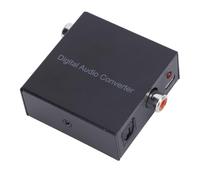 Dioche Convertidor de Sonido Digital Coaxial a óptico Coaxial a óptico Divisor Adaptador Bidireccional para Toslink - Transmisión de Audio de con Diseño Compacto
