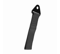 Dioche Correa de Remolque Universal para Coche de Carreras, Cuerda de Remolque de Alta Resistencia para Gancho de para Parachoques Delantero y Trasero, Soporta hasta 10,000 Libras (Black)
