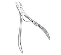 Dioche Cortacutículas Profesional de Acero Inoxidable, Herramienta de Eliminación de Piel Muerta de Uñas con Boca Biselada y de Resorte para Manicura, Pedicura, Salón, Uso D