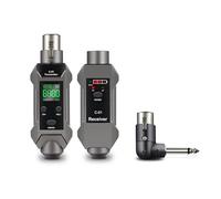 Dioche de Transmisor y Receptor XLR Inalámbrico Alcance de 164 Pies/Baja Latencia/Compatible con Micrófonos Dinámicos y de Condensador/Recargable/Transforma el Micrófono con Cable en Inalámbrico
