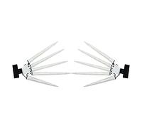 Dioche Dedos Articulados de Halloween Dedos Articulados de Halloween con Articulaciones Flexibles - Extensiones de Mano de Esqueleto Aterrador para Disfraces, Accesorios de Fiesta - Diseño Cómodo y