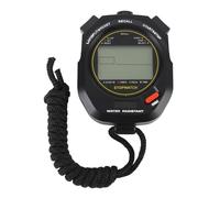 Dioche Deporte Digital Electrónico Cronómetro Deportivo Digital Electrónico, Cronómetro, Visualización de Fecha y Hora, Reloj Despertador Dual Adecuado para Fitness y arbitraje.