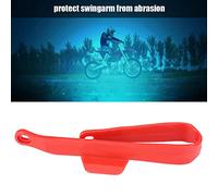 Dioche Deslizador de Cadena de Motocicleta de Repuesto de Cubierta Trasera - Protector de Cadena de Cubierta de Brazo Basculante Trasero para BSE Bosuer, Plástico, Diseño Liviano, Mejorado (Rojo)