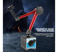 Dioche Dial EnginSoporte de Base Magnética Universal Ajustable de 350 Mm para Indicador de Prueba de Dial, Acero de Aleación a Prueba de Herrumbre, Imán Conmutable, Diseño Estable y Confiable,