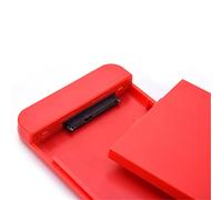 Dioche Disco Duro USB3.0 Caja de Disco Duro USB3.0 de 2,5 Pulgadas - Caja HDD/SSD de Alta Velocidad con Diseño sin Herramientas - Carcasa de ABS - Portátil y Liviana - Admite Capacidad de 3 TB (no