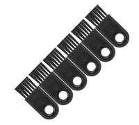 Dioche Electric Brush Electric 6 Uds, Cepillo de Limpieza para Afeitadora Eléctrica, Maquinilla de Afeitar Multiusos, Cepillo de Limpieza, Diseño Ergonómico Antideslizante, de PP de Pelo de Nailon