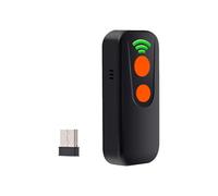 Dioche Escáner de Código de Barras BT MJ-X7 Escáner de Código de Barras QR 2D Portátil 3 en 1 - Admite Conectividad Inalámbrica y 2.4G, Compatible con, y - Ultraligero