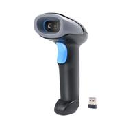 Dioche Escáner de Código de Barras Portátil 1D/2D/QR 2.4G Inalámbrico y Lector con Cable USB - Compatible con/Mac/ - Ideal para Supermercados, Comercio Minorista, Bibliotecas y Logística