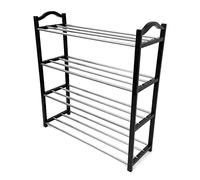 Dioche Este Zapatero de 4 Niveles y Gran Capacidad Es una Unidad de Almacenamiento de Zapatos Multifuncional y el Compañero Armario Que Ahorra Espacio. Presenta un Diseño de