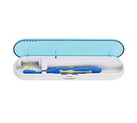 Dioche , Esterilizador de Cepillo de Dientes, Limpiador Portátil, Mata el 99,9%, Olor, Microinterruptor Seguro, Ecológico para el Hogar, la Oficina, Viajes, Ligero y Montable en la (Blue)