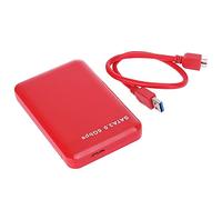 Dioche Estuche para Disco Duro USB3.0 de 2,5 Pulgadas - Estuche para HDD/SSD de Alta Velocidad con Diseño sin Herramientas - Carcasa de ABS - Portátil y Liviano - Admite Capacidad de 3 TB