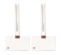 Dioche Exprimidor de Pasta de Dientes de Acero Inoxidable, 2 Unidades, Llave Prensadora de Rodillo de Tubo, Extrae Eficientemente Pasta de Dientes, Tinte para el Cabello, Cosméticos,