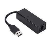 Dioche Fax MachinMódem de Datos y Fax de Voz con Acceso Telefónico Externo USB 56K para Internet y Envío de Faxes rápidos: Compatible con, Configuración Sencilla, Diseño Portátil