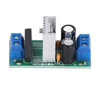 Dioche Fuente de Alimentación del Terminal Módulo Regulador LM7812 Regulador de Voltaje de 12 V con Puente Rectificador de 3 A Fuente de Alimentación de Alta Corriente Compatible para Proyectos de