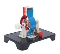 Dioche Generador de Electricidad Educativo Equipo de Motor Generador de Modelo Electromotor en miniatura: Perfecto para Proyectos de Física para Estudiantes, Diseño Compacto y Duradero para (pequeño
