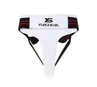 Dioche Guardia ngle Mujer, Taekwondo Guardia de la Ingle Boxeo Karate Jockstrap Sanda Crotch Protector(S)