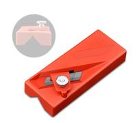 Dioche Herramienta de Corte de Madera con Cepilladora Biseladora de ABS, Herramienta de Biselado de ángulo Oblicuo de 45° para Placas de Yeso y Paneles Acústicos, Hoja SK5 Duradera, Diseño Liviano