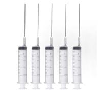 Dioche Ho Ink CarInkjet Kit de Herramientas de Recarga de Tinta para Impresora - 5 Jeringas de 20 Ml con Agujas de Acero Inoxidable para Recargar Fácilmente la Tinta - Solución de Impresión Perfecta