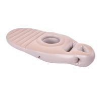 Dioche Hole Hinchable Pool Almohada de Cuerpo Completo con Orificio para el Vientre - Piscina Inflable Liviana para un Cómodo Soporte para Dormir - Ideal para Maternidad y Ocio, 165x70x25cm (Grey)