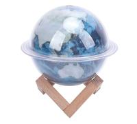 Dioche Humidificador USB Planet de 330 Ml, Pulverizador de 2 Niveles con Apagado Automático y Luz Nocturna Colorida LED, Perfecto para la Comodidad del Hogar