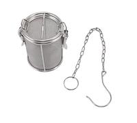 Dioche Infusor de té Grande Infusor de Bolas de té de Acero Inoxidable - Colador de Condimentos de Especias Versátil con Gancho de Cadena Extendido para, Sopas y Salsas - Diseño Duradero y Elegante