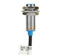Dioche Interruptor de Sensor de Proximidad NPN de Efecto Hall ProximNJK-5002C de 12v | 3 Cables Normalmente Abiertos | Distancia de Detección de 10 Mm | Voltaje de Alimentación de 6-36 V CC | Ideal