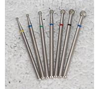 Dioche Juego de Brocas Profesionales para Uñas, Cabezales de Pulido de Manicura Multifuncionales de Alta Eficiencia para Entusiastas del Arte de Uñas, Material de NO01 NO02 NO03 NO04 (NO.02)