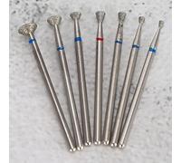 Dioche Juego de Brocas Profesionales para Uñas, Cabezales de Pulido de Manicura Multifuncionales de Alta Eficiencia para Entusiastas del Arte de Uñas, Material de NO01 NO02 NO03 NO04 (NO.03)