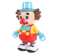 Dioche Juguete de Payaso Juguete de Payaso Que Baila con Luz - Musical Divertido con Batería para Niños Pequeños - Acción de Balanceo Atractiva - para Bebés - Material ABS Duradero