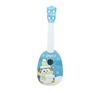Dioche Juguete para Niños Ukelele Guitarra Instrumento Musical Seguro Ambiental Plástico Durable Educación Temprana Niños Niñas Preescolares 36 X 11,5 Cm (Estilo 5)