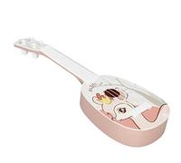 Dioche Juguete para Niños Ukelele Guitarra Instrumento Musical Seguro Ambiental Plástico Durable Educación Temprana Niños Niñas Preescolares 36 X 11,5 Cm (Tipo 1)