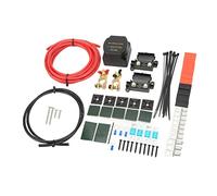 Dioche Kit de Aislador de Batería Dual Sensible a División de Voltaje, Interruptor Automático de relé Sensible a Voltaje de 140 Amperios y 12 V para Automóviles, Vehículos Recreativos, Camiones y