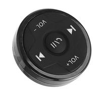 Dioche Kit de Control Remoto Bluetooth Remoto para Automóvil Emparejamiento Fácil para iOS y | Control con Botón Multimedia para Volante de Moto y Bicicleta